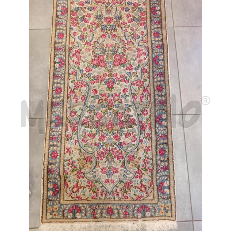 305X78 GUIDA KIRMAN ROSA BEIGE  | Mercatino dell'Usato Roma eur 2