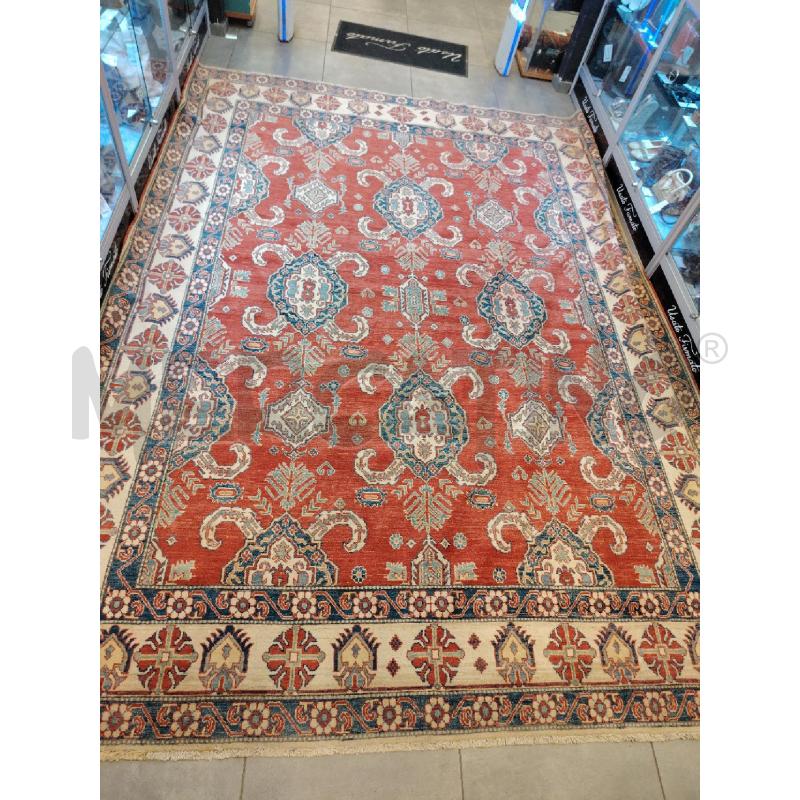 370X270 TAPPETO OZBEKI GRANDE R/B/B | Mercatino dell'Usato Roma eur 1