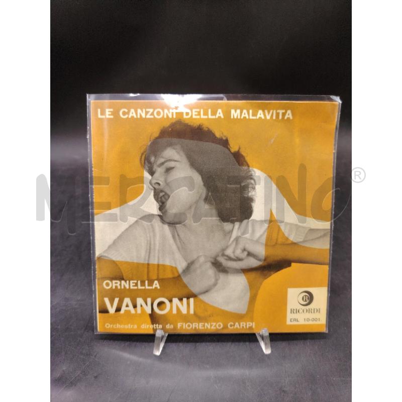 45 GIRI VANONI LE CANZONI DELLA MALAVITA | Mercatino dell'Usato Roma eur 1