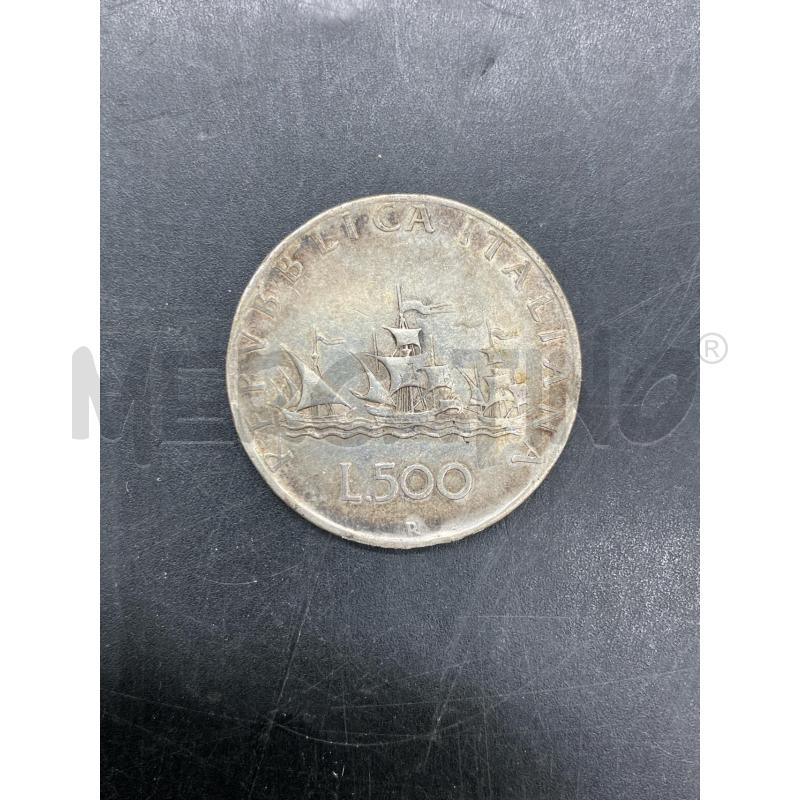 500 LIRE CARAVELLA 1958 | Mercatino dell'Usato Roma eur 1