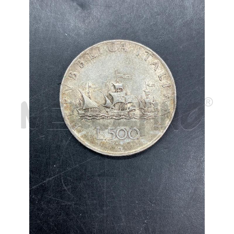 500 LIRE CARAVELLA 1958 | Mercatino dell'Usato Roma eur 1