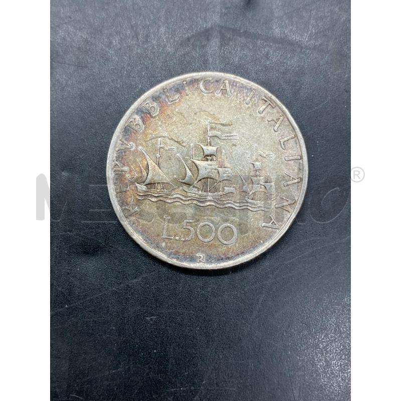 500 LIRE CARAVELLA 1958 | Mercatino dell'Usato Roma eur 1