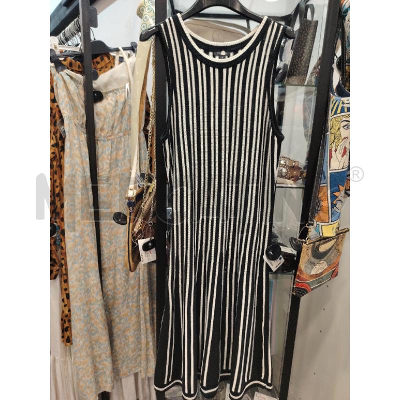 ABITO D ANN TAYLOR RIGHE BIA NE LUNGO | Mercatino dell'Usato Roma eur 1