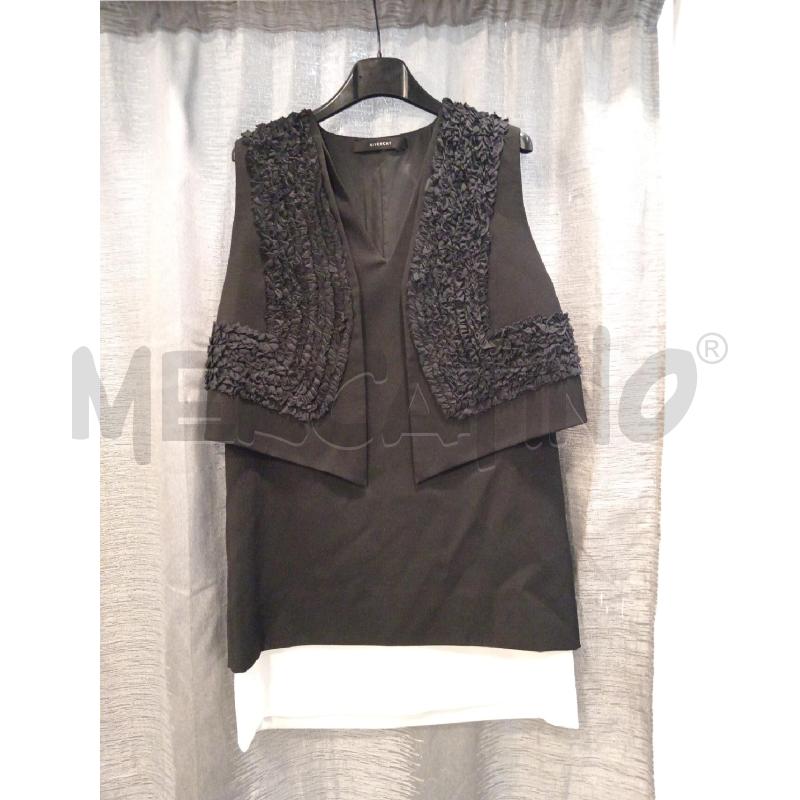 ABITO D GIVENCHY NERO TOP ARRICCIATO  | Mercatino dell'Usato Roma eur 1