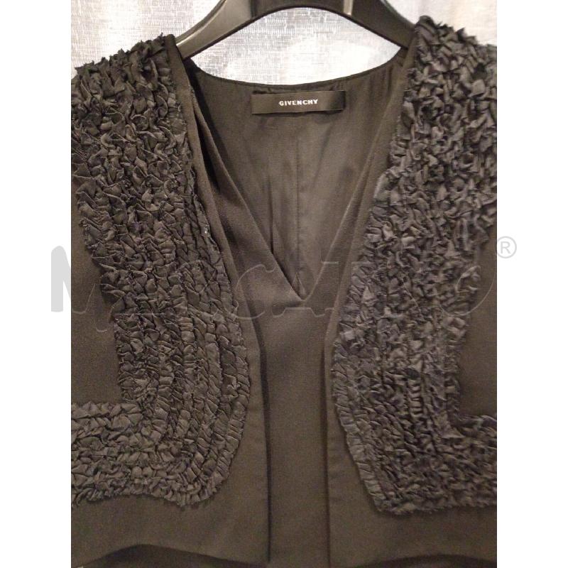 ABITO D GIVENCHY NERO TOP ARRICCIATO  | Mercatino dell'Usato Roma eur 2
