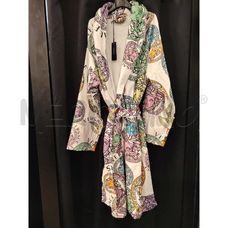 ACCAPPATOIO U VERSACE BIANCO MEDUSE | Mercatino dell'Usato Roma eur 1
