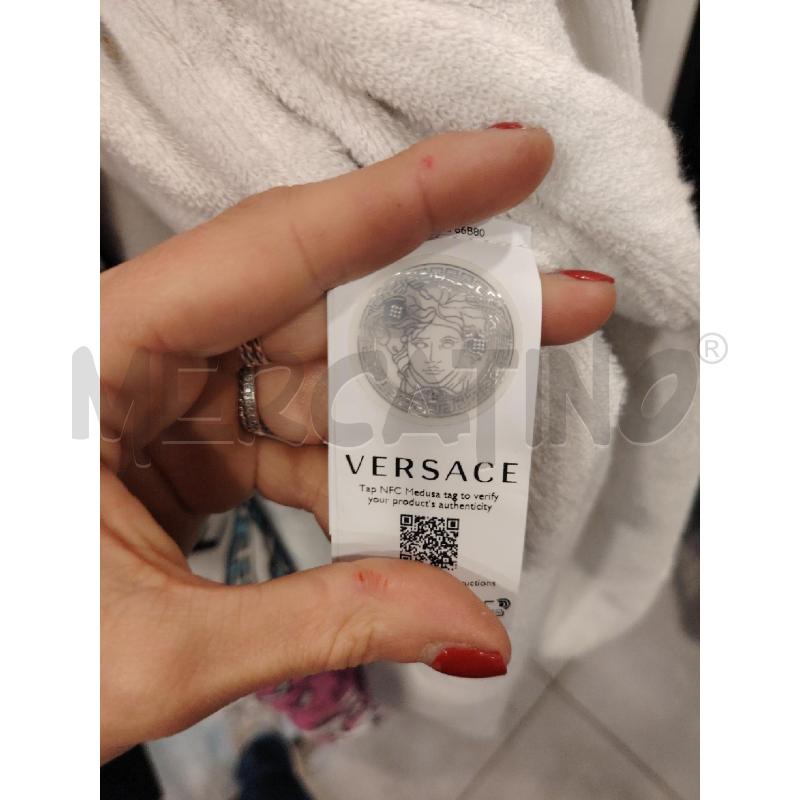 ACCAPPATOIO U VERSACE BIANCO MEDUSE | Mercatino dell'Usato Roma eur 4