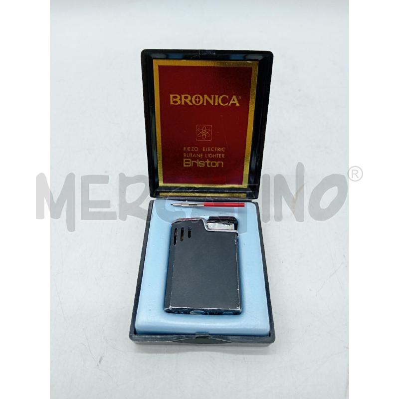 ACCENDINO BRISTON BRONICA NERO  | Mercatino dell'Usato Roma eur 1
