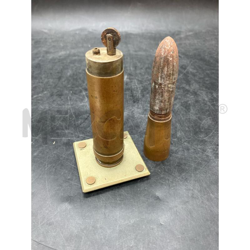 ACCENDINO PROIETTILE VINTAGE  | Mercatino dell'Usato Roma eur 3