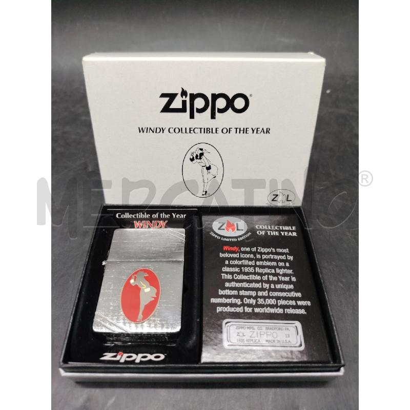 ACCENDINO ZIPPO COLLECTIBLE OF THE YEAR WINDY 2013 | Mercatino dell'Usato Roma eur 1