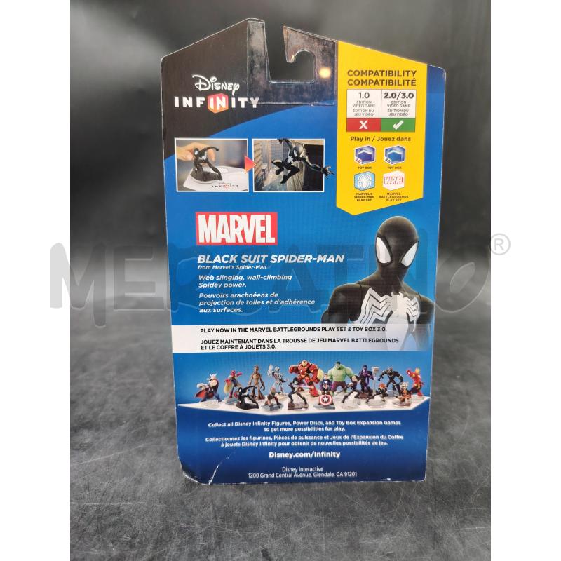 ACTION DISNEY INFINITY SPIDERMAN BLACK SUIT  | Mercatino dell'Usato Roma eur 2