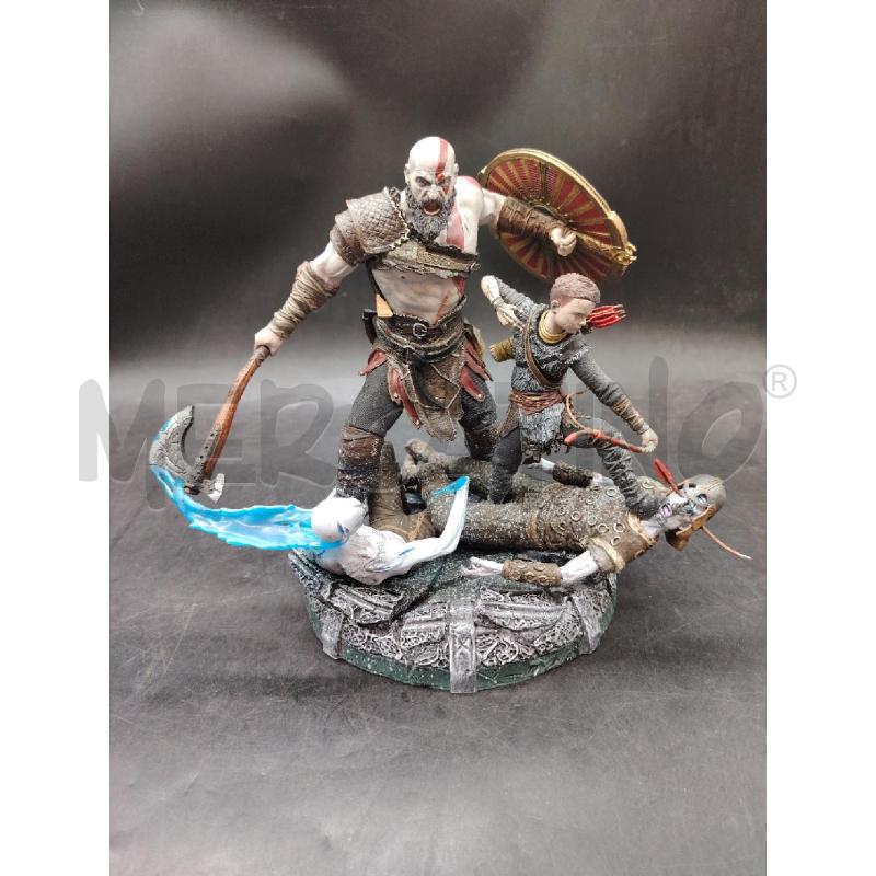 ACTION FIGURE GOD OF WAR KRATOS X LOKI | Mercatino dell'Usato Roma eur 1