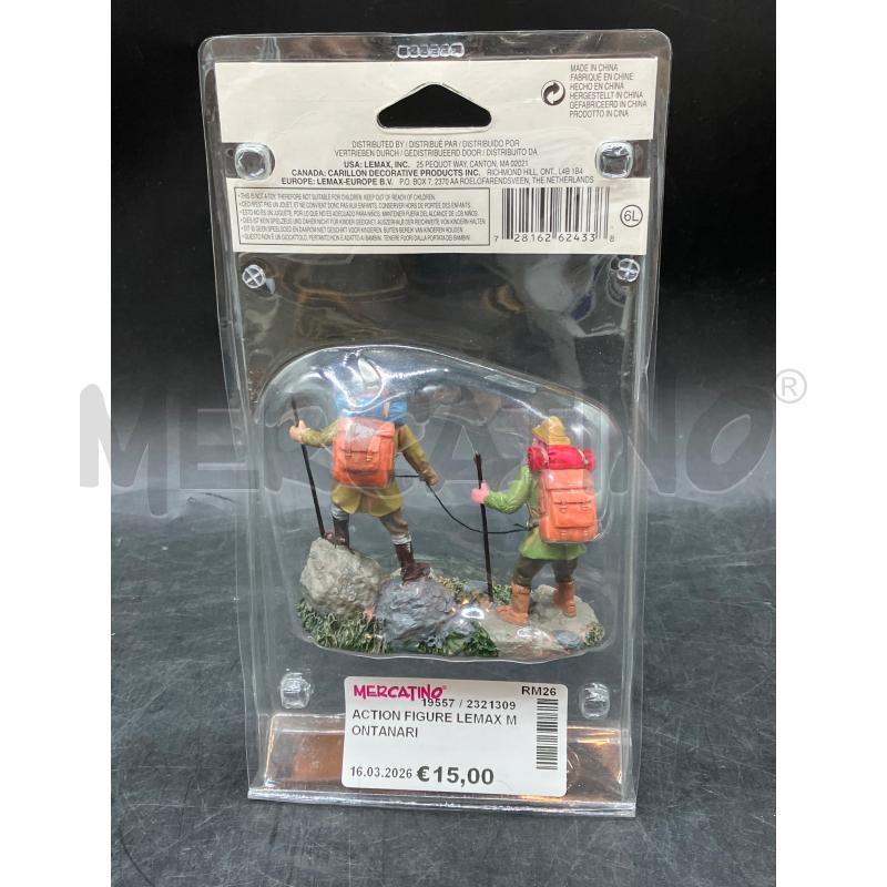 ACTION FIGURE LEMAX MONTANARI | Mercatino dell'Usato Roma eur 2