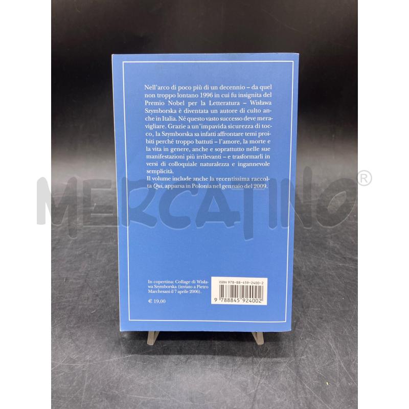 ADELPHI SKYMBORSKA LA GIOIA DI SCRIVERE | Mercatino dell'Usato Roma eur 2