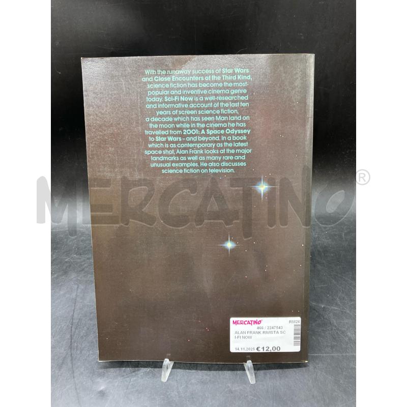 ALAN FRANK RIVISTA SCI-FI NOW  | Mercatino dell'Usato Roma eur 2
