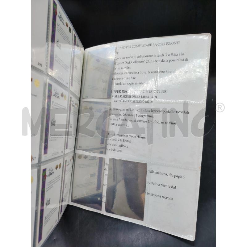ALBUM DISNEY LA BELLA E LA BESTIA INCOMPLETO | Mercatino dell'Usato Roma eur 2