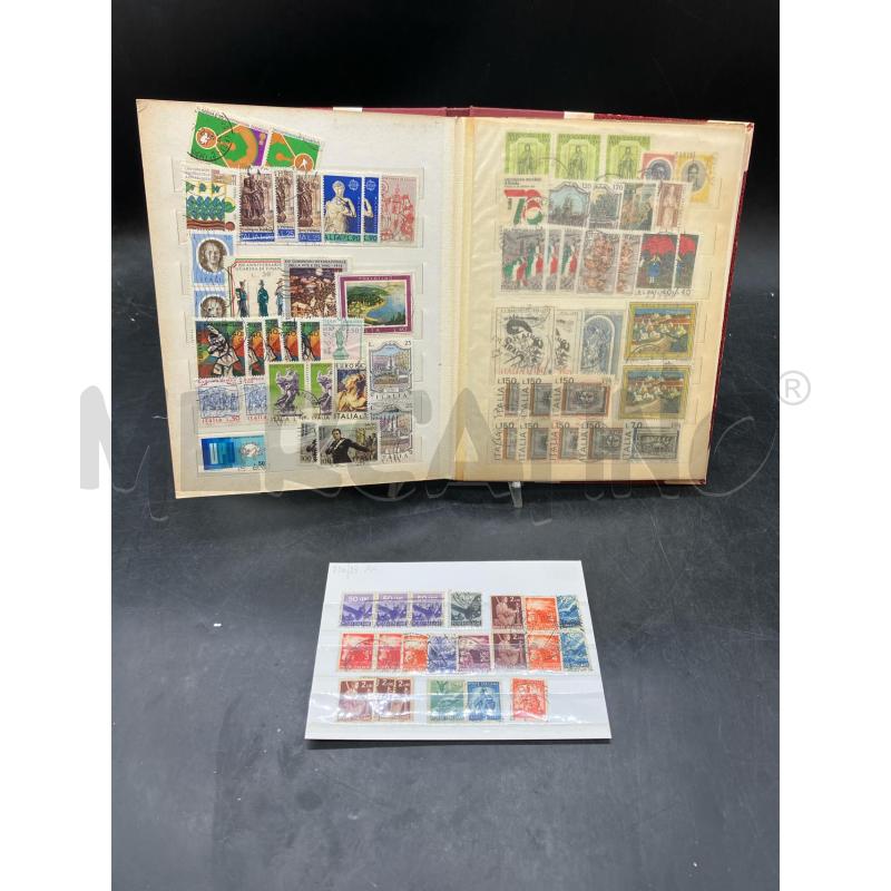 ALBUM FRANCOBOLLI ITALIA REPUBBLICA 1955-1981 | Mercatino dell'Usato Roma eur 2