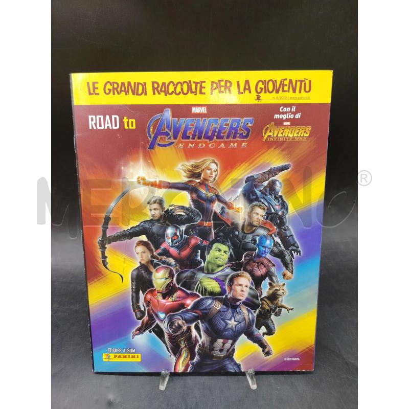 ALBUM PANINI AVENGERS ENDGAME 2019 SEMICOMPLETO | Mercatino dell'Usato Roma eur 1