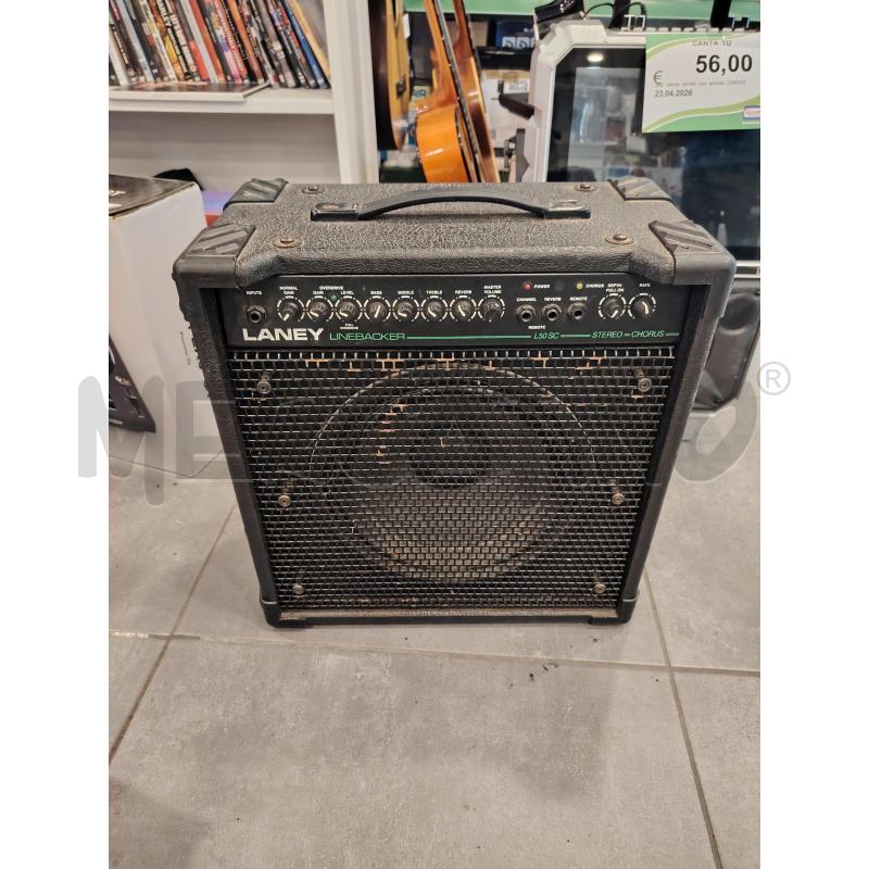 AMPLIFICATORE LANEY LINEBACKER L50SC+ACC | Mercatino dell'Usato Roma eur 1