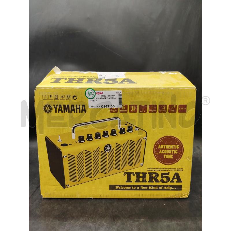 AMPLIFICATORE YAMAHA THR5A | Mercatino dell'Usato Roma eur 1