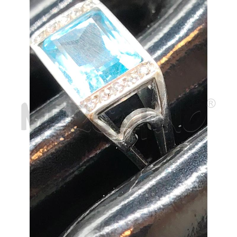 ANELLO* PIETRA AZZ | Mercatino dell'Usato Roma eur 3