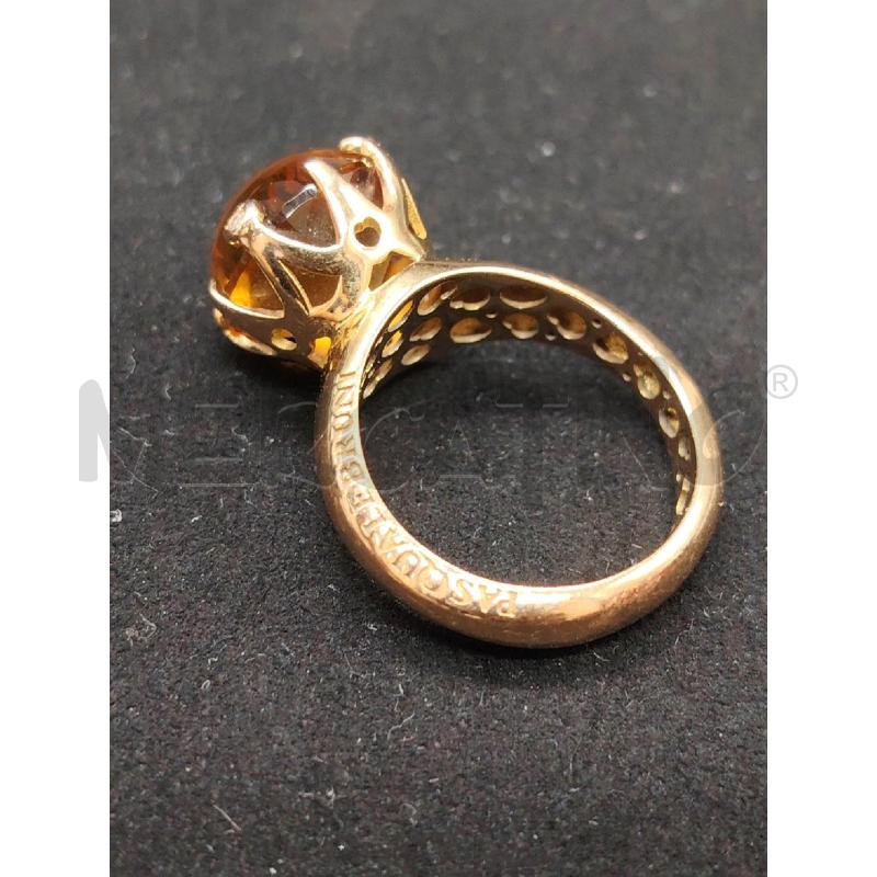 ANELLO * PASQUALE BRUNI TOPAZIO  | Mercatino dell'Usato Roma eur 4