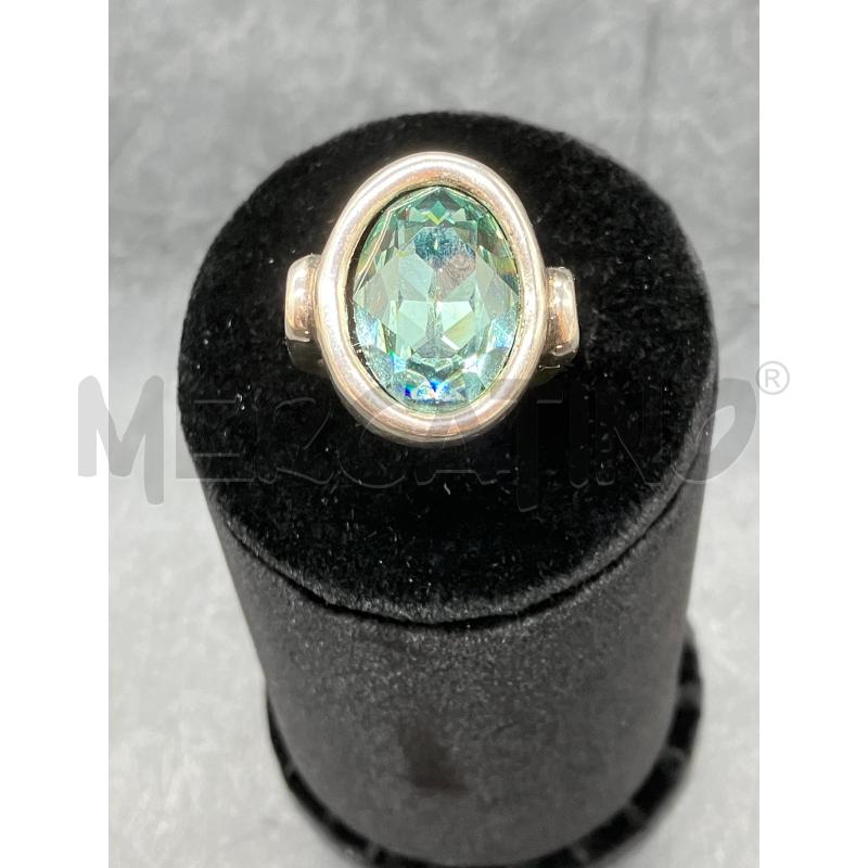 ANELLO 1 DE 50 OVALE PIETRA AZZ | Mercatino dell'Usato Roma eur 1