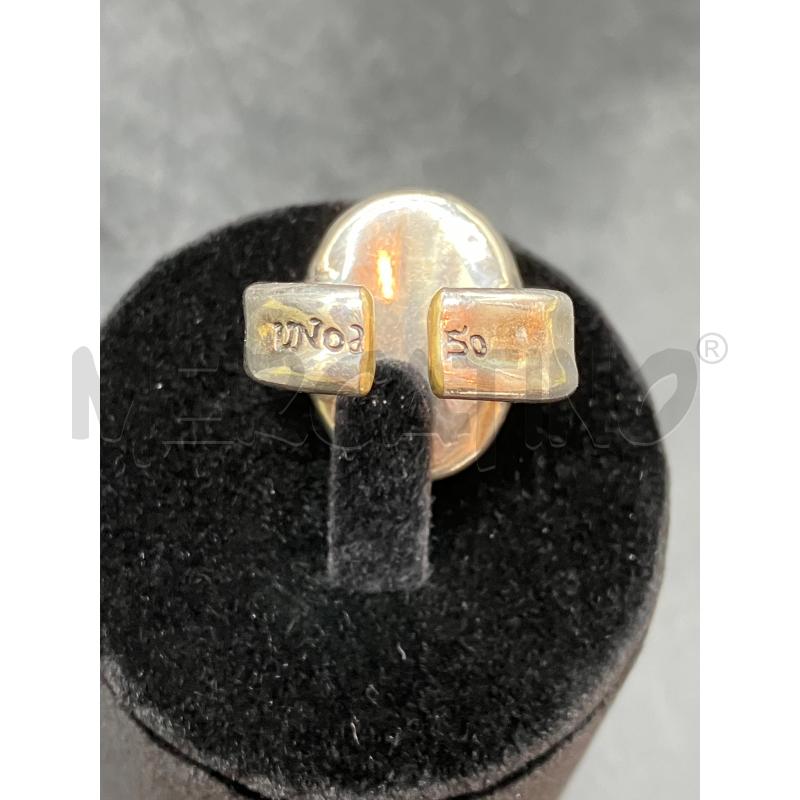 ANELLO 1 DE 50 OVALE PIETRA AZZ | Mercatino dell'Usato Roma eur 3