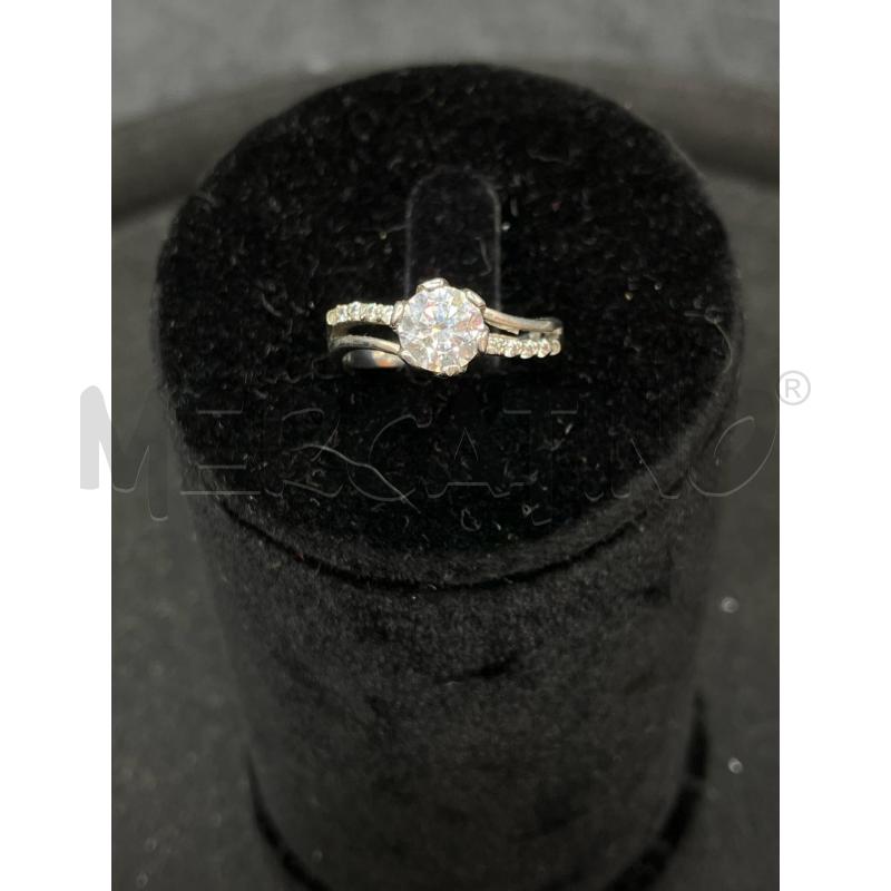 ANELLO DA MIGNOLO FUSION PUNTO LUCE STRASS | Mercatino dell'Usato Roma eur 1