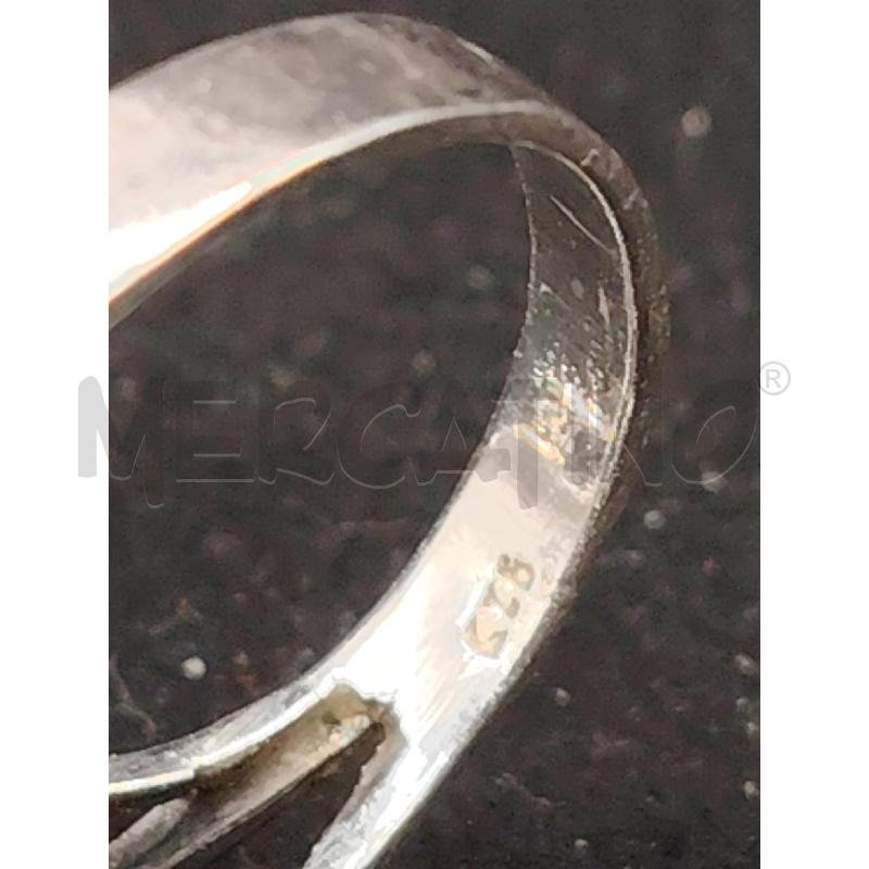 ANELLO D FUSION 3PIETRE GRANATA | Mercatino dell'Usato Roma eur 3