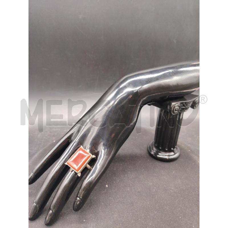 ANELLO D FUSION CORNIOLA RETT  | Mercatino dell'Usato Roma eur 1