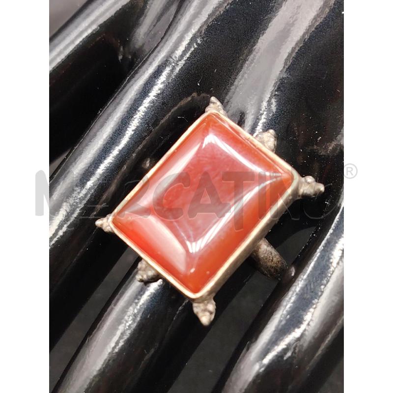 ANELLO D FUSION CORNIOLA RETT  | Mercatino dell'Usato Roma eur 2