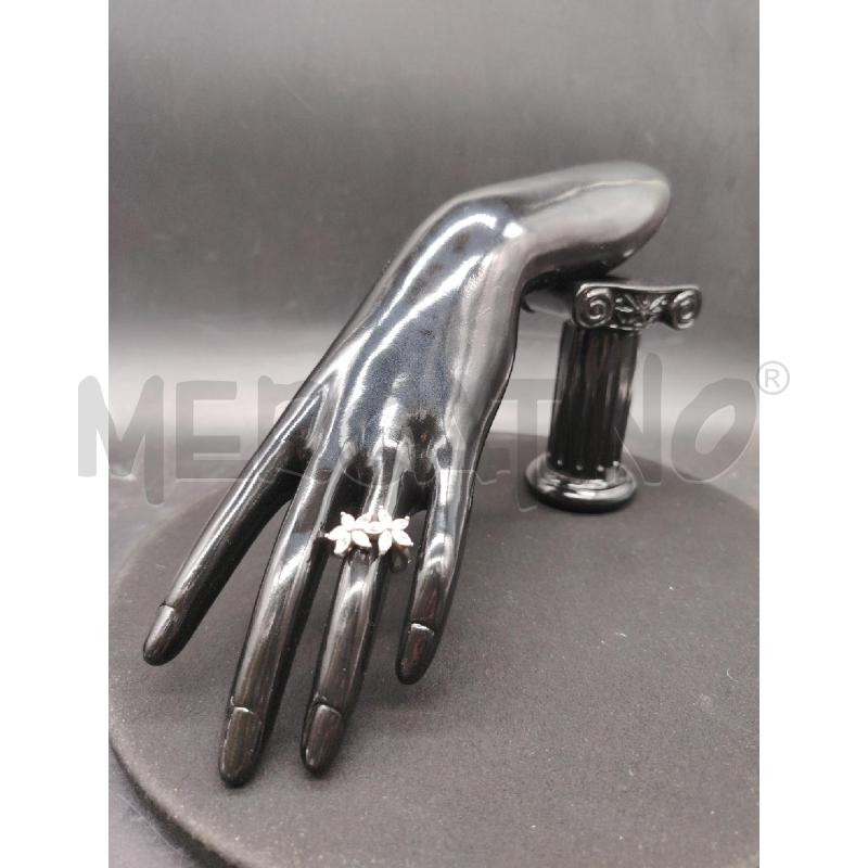 ANELLO D FUSION DUE FIORI BRILL | Mercatino dell'Usato Roma eur 1