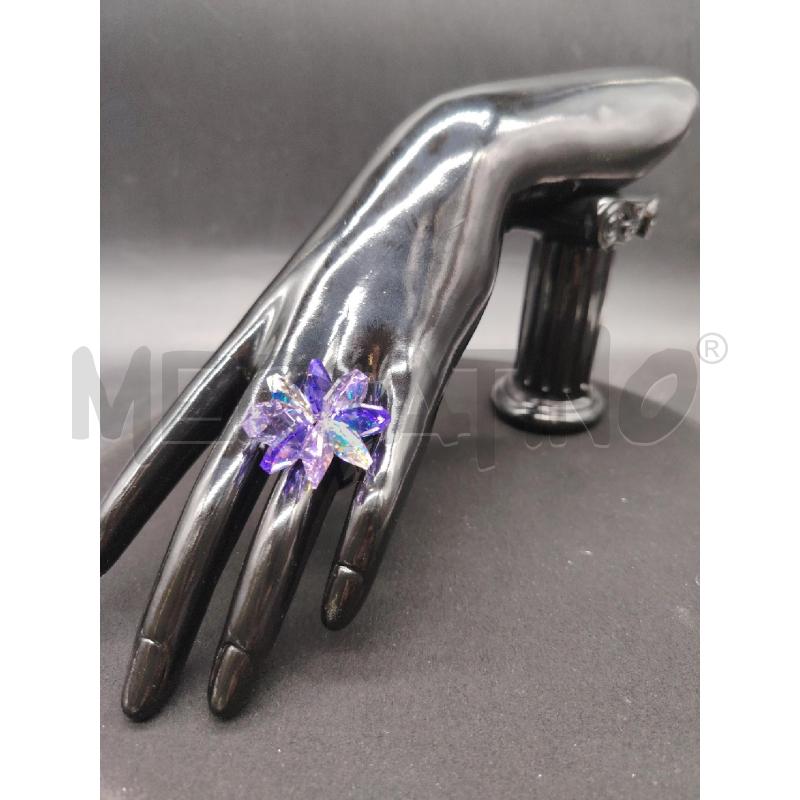 ANELLO D FUSION PETALI VIO | Mercatino dell'Usato Roma eur 1