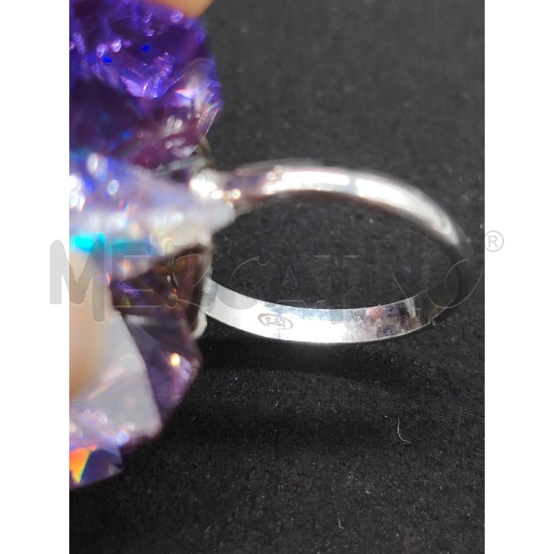 ANELLO D FUSION PETALI VIO | Mercatino dell'Usato Roma eur 3