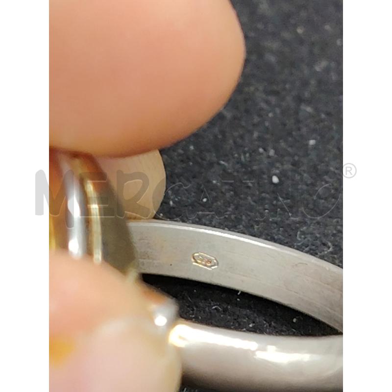 ANELLO D FUSION ROSETTA PIETRA VIOLA | Mercatino dell'Usato Roma eur 4