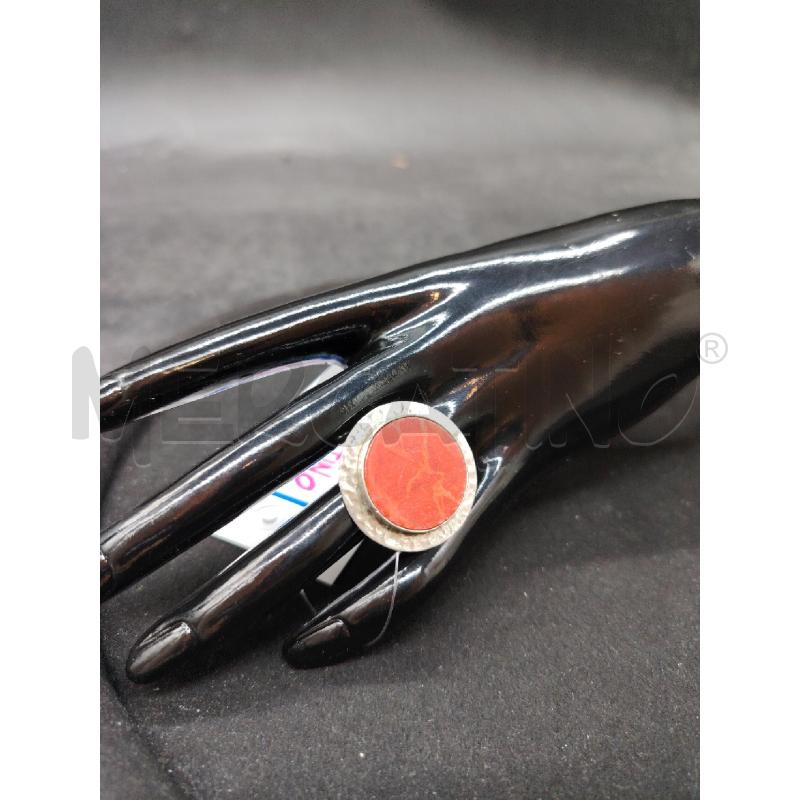 ANELLO FUSION ALBERTO LUZZI ROSSO | Mercatino dell'Usato Roma eur 1