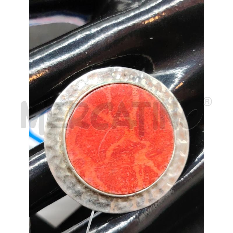 ANELLO FUSION ALBERTO LUZZI ROSSO | Mercatino dell'Usato Roma eur 2