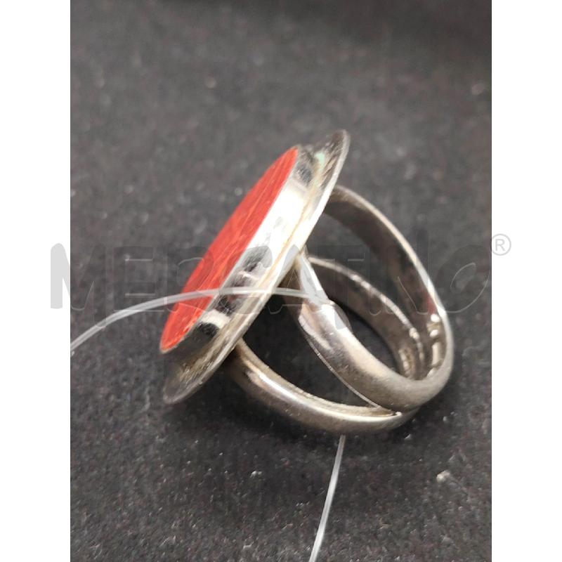 ANELLO FUSION ALBERTO LUZZI ROSSO | Mercatino dell'Usato Roma eur 3
