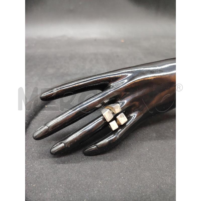 ANELLO FUSION APERTO QUADRATI  | Mercatino dell'Usato Roma eur 1