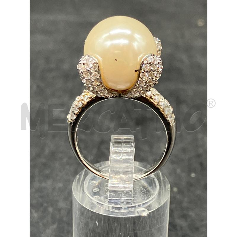 ANELLO FUSION BRILL PERLA GRANDE | Mercatino dell'Usato Roma eur 3