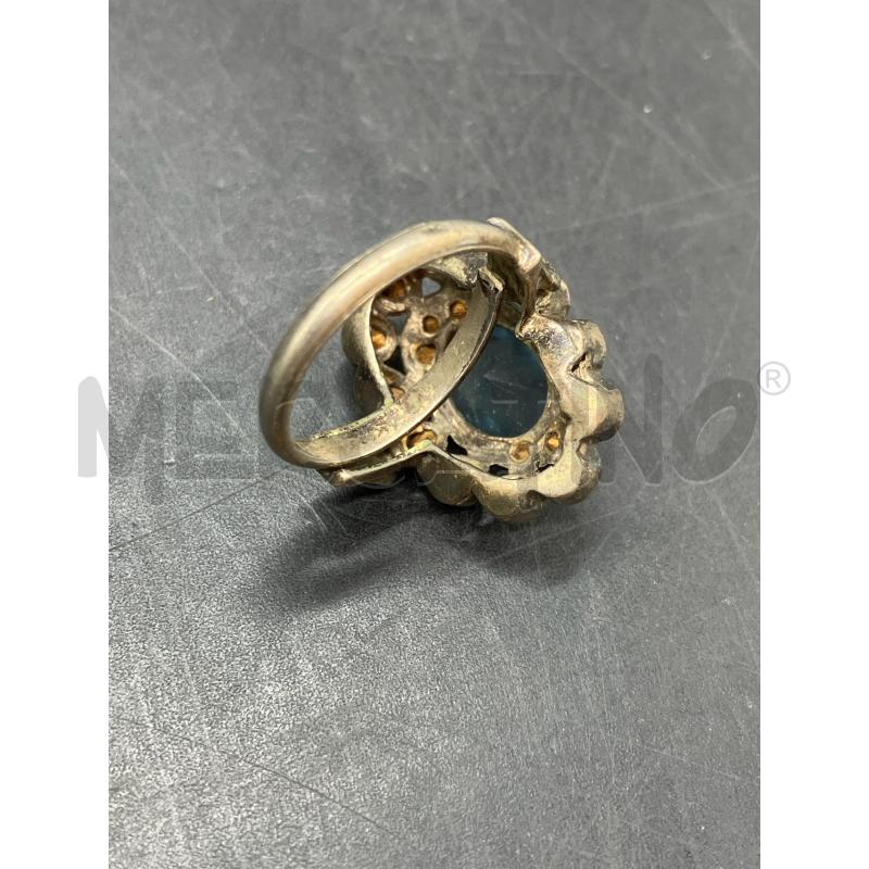 ANELLO FUSION BRILL PIETRA BLU | Mercatino dell'Usato Roma eur 3
