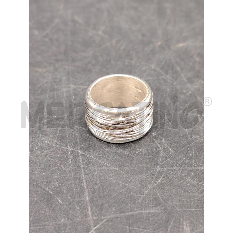 ANELLO FUSION FASCIA FILI RILEIVO  | Mercatino dell'Usato Roma eur 1