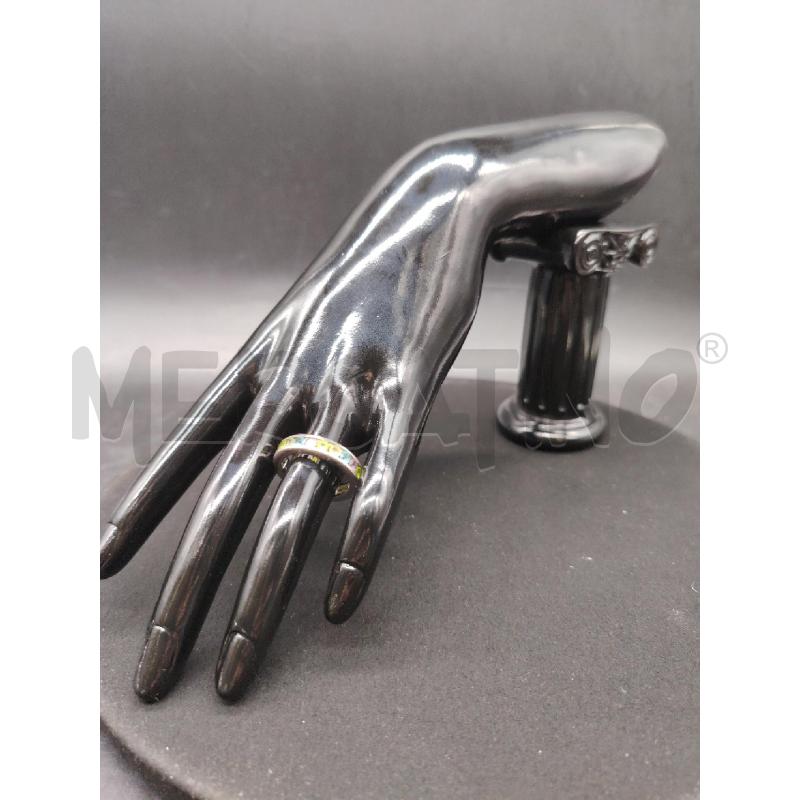 ANELLO FUSION FASCIA PIETRINE COLOR | Mercatino dell'Usato Roma eur 1