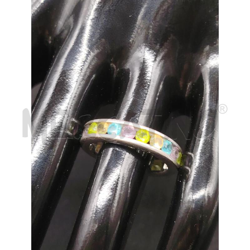 ANELLO FUSION FASCIA PIETRINE COLOR | Mercatino dell'Usato Roma eur 2