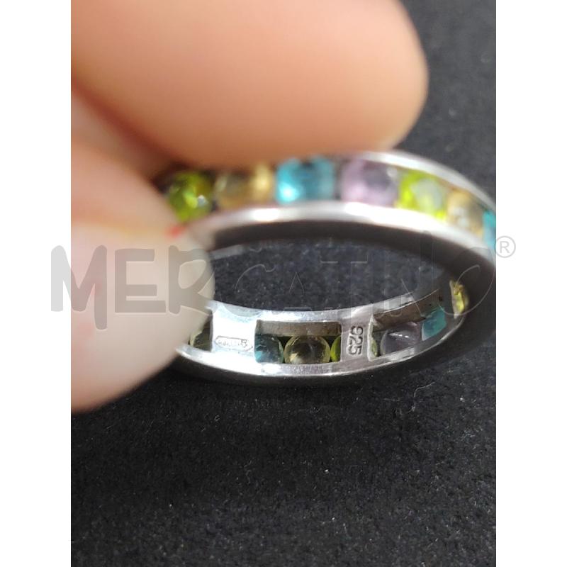 ANELLO FUSION FASCIA PIETRINE COLOR | Mercatino dell'Usato Roma eur 3