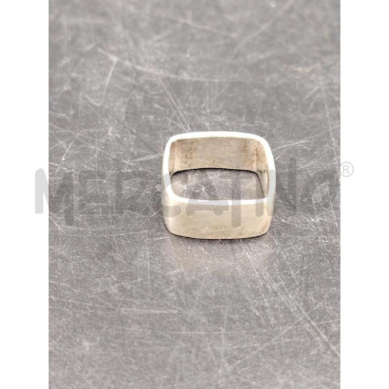 ANELLO FUSION FASCIA QUADRATA  | Mercatino dell'Usato Roma eur 1