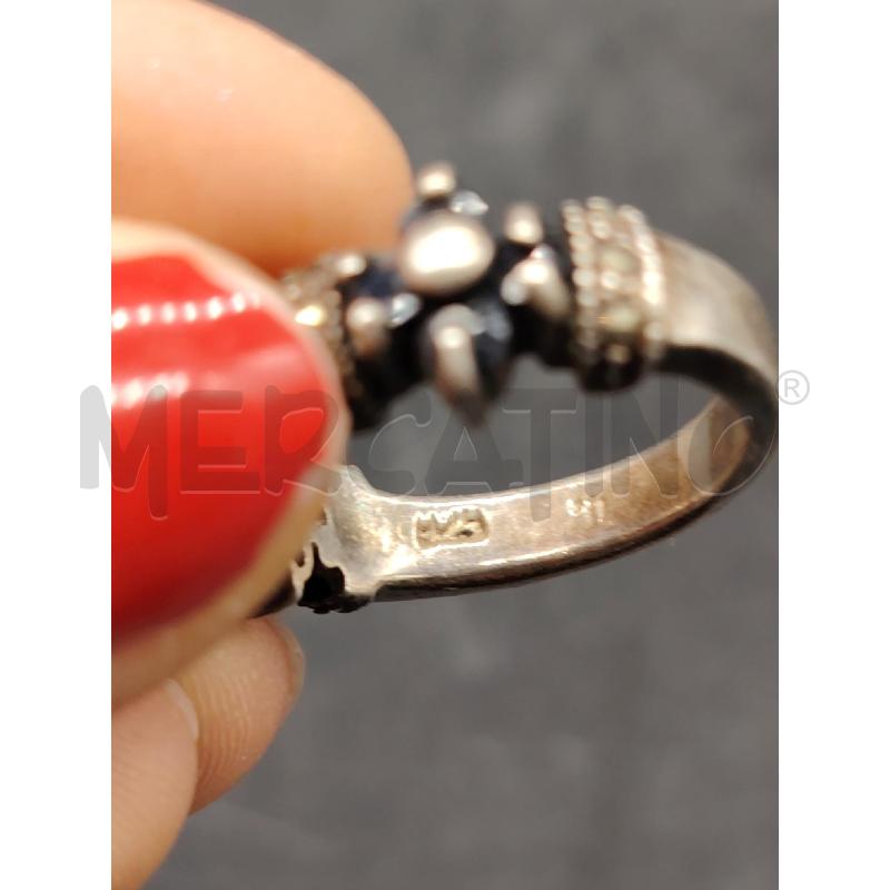 ANELLO FUSION FIORI BLU  | Mercatino dell'Usato Roma eur 3