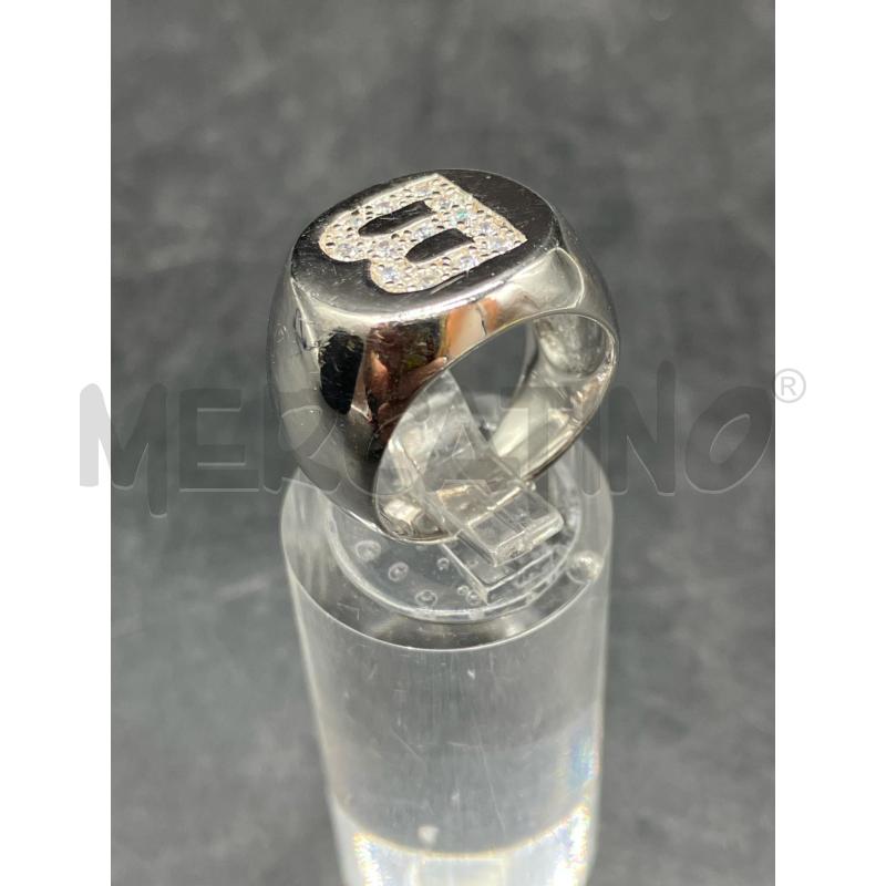ANELLO FUSION LETTERA B BRILL | Mercatino dell'Usato Roma eur 3