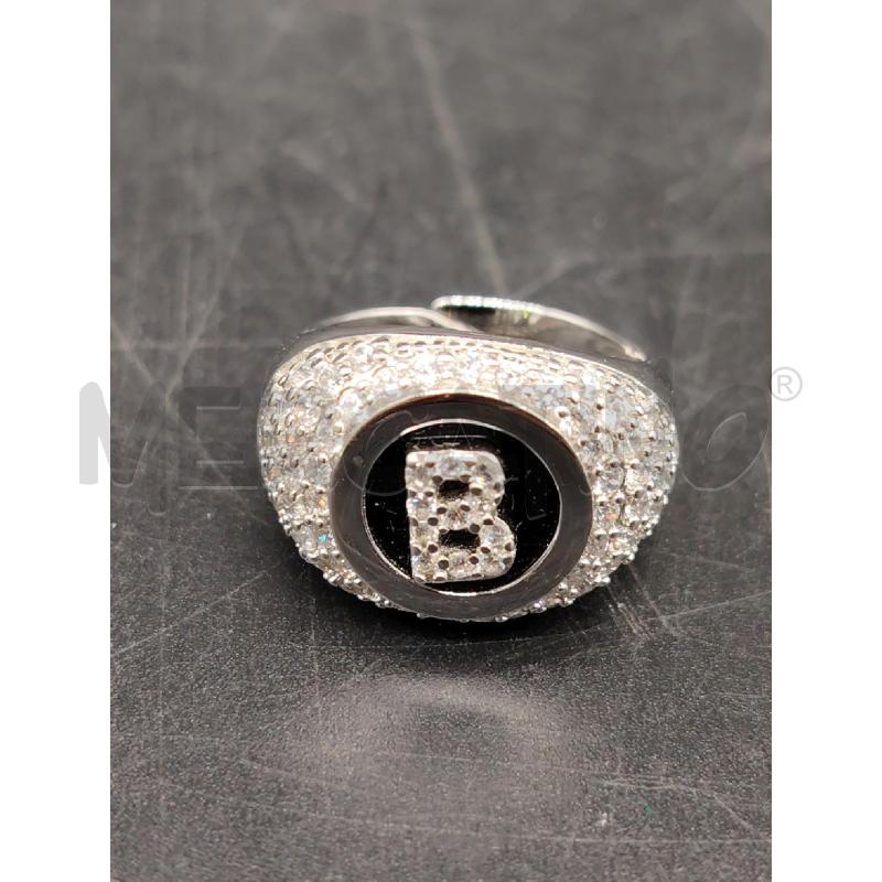 ANELLO FUSION LETTERA B BRILL NE | Mercatino dell'Usato Roma eur 1